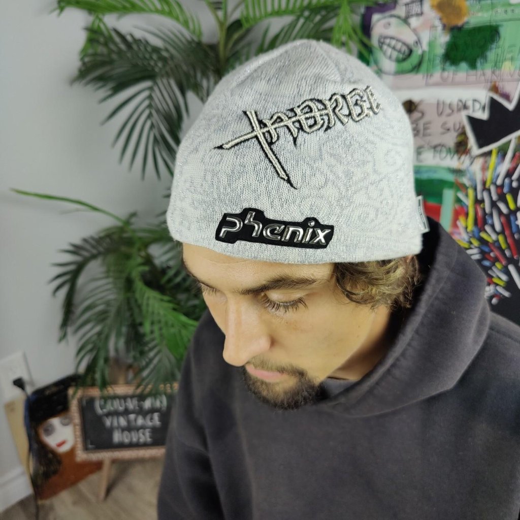 Y2k 'Phenix Skiing' Sweden Sample Beanie